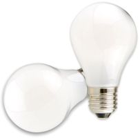 ISOLED E27 LED Birne, 8W, milky, neutralwei, dimmbar