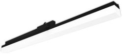 ISOLED 3-PH linear light 600mm, 20W, neutral white, black