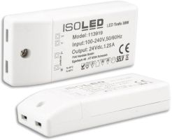 ISOLED LED Trafo 24V/DC, 0-30W, kompakt, SELV