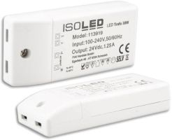 ISOLED Transformateur LED 24V/DC, 0-30W, compact, SELV