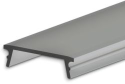 ISOLED Abdeckung COVER42 schwarz/matt 200cm fr Profil SURF16