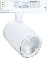 ISOLED 3-PH Schienen-Strahler fokussierbar, 42W, 20-70, wei matt, 3000K
