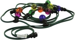 Cadena de luces de cinturn EUROLITE BL-10 E-27 con 12 bombillas