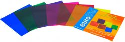 EUROLITE Color-Foil Set 19x19cm, six couleurs