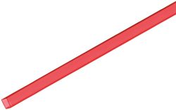 EUROLITE Tubing 10x10mm rouge UV-actif 2m