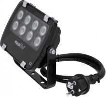 EUROLITE LED IP FL-8 rojo 30