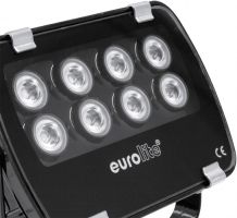 EUROLITE LED IP FL-8 rouge 30.