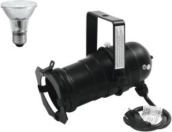 EUROLITE Set PAR-20 Spot sw + PAR-20 230V SMD 6W E-27 LED 3000K