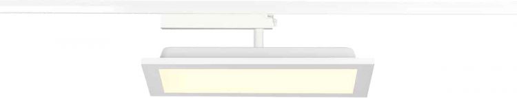 SLV PANEL TRACK square 150x300mm, 1 Phasen Spot weiß 18W 3000K