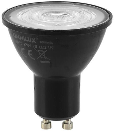 OMNILUX GU-10 230V 7W LED Leuchtmittel UV aktiv