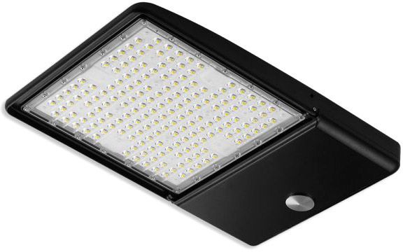 ISOLED LED Street Light HE115, 4000K, 1-10V dimmbar mit Tageslicht- und Bewegungssteuerung, Winkel