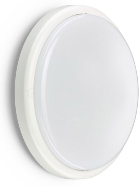PHILIPS LED-Wandleuchte WL070V, 19 W, D285 mm, 1700 lm, 4000 K, sensorgesteuertes Dimmen, MDU2, IP65