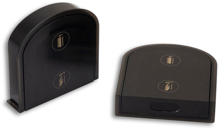 ISOLED Sys-Pro Einbau Wisch- oder Türkontakt Funk-Sensor, kapazitiv, inkl. CR2450 Batterie