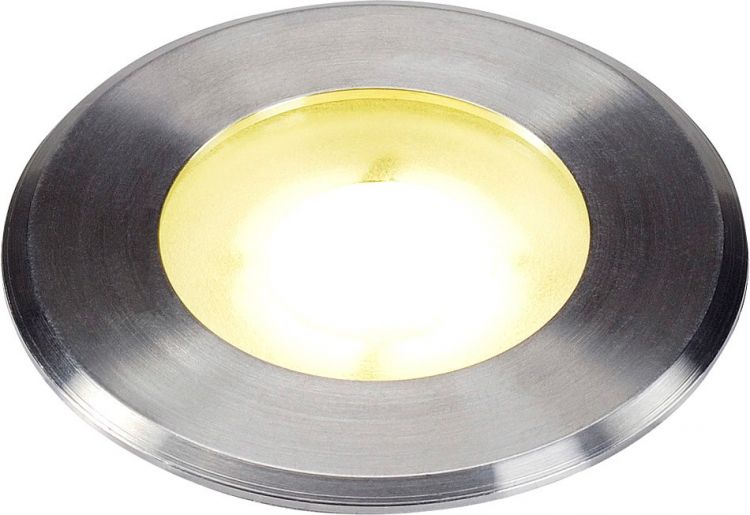 SLV DASAR® Flat, Outdoor LED Bodeneinbauleuchte, Edelstahl 304, 4000K
