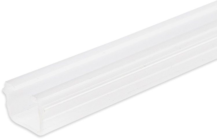 ISOLED Gardinen-Inlay opal, Innenformat B=9.7 H=6.5mm Schlitz 6mm, 200cm