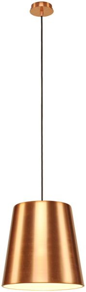 SLV TINTO Pendelleuchte, A60, kupfer, max. 60W