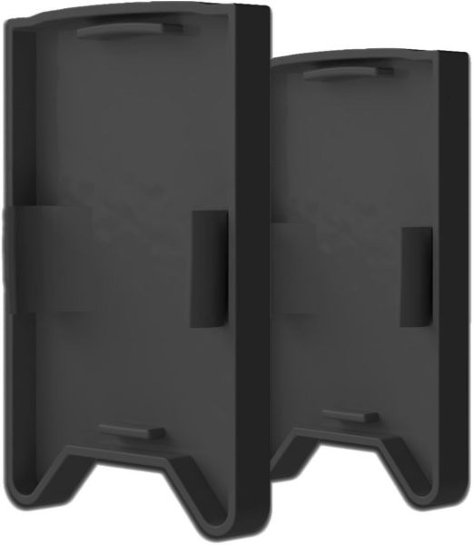 ISOLED Endkappe EC119 mit Lichtfalle, weiß für Leuchtenprofil HALON mit Cover C29/C61, 2 Stück