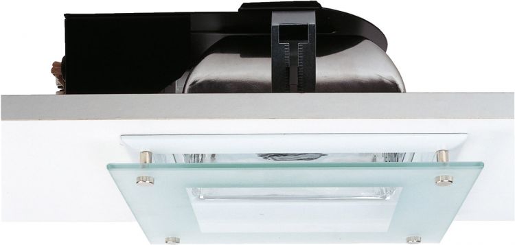 SLV QUOR 52/G EVG Downlight, weiß, Glas teilsatiniert