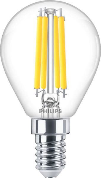 PHILIPS MAS VLE LEDLusterD3.4-40W E14 P45 927CLG FM E14 2700K 470lm D dim klar