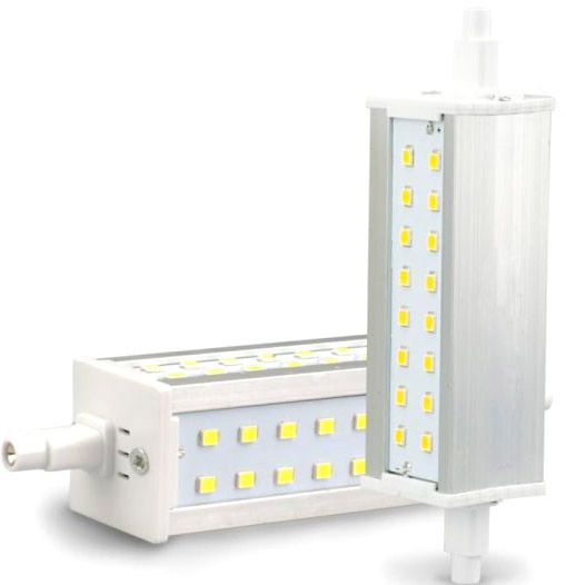 ISOLED R7s LED Stab SLIM, 8 Watt , 48 SMD, L: 118mm, warmweiß