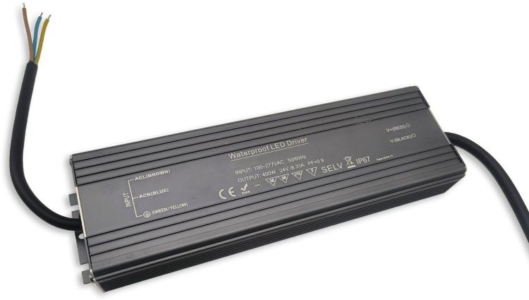ISOLED LED Trafo 24V/DC, 400W, kompakt, IP67, SELV