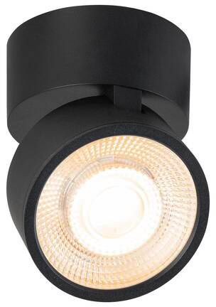 SLV KALU 2.0, Wand- und Deckenaufbauleuchte, PHASE, 2700 K, 10 W, 36°, schwarz