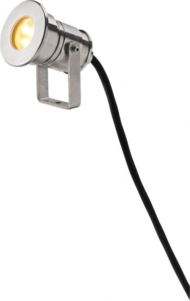 SLV DASAR PROJEKTOR Outdoor Strahler, LED, 3000K, IP67, edelstahl 316