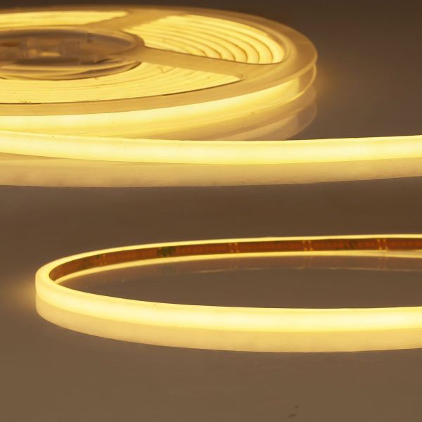 ISOLED LED NEON927 MiniCut MiniAmp Milky Flexband, 24V DC, 7W, IP20, 2700K, 1.2m Rolle, 400 LED/m