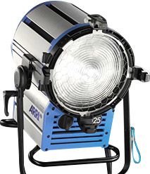 ARRI TRUE BLUE D25, Tageslicht, 2500W, MAN, VEAM, blau-silber