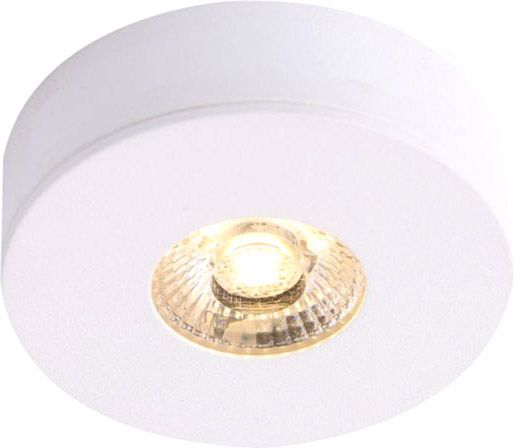 ISOLED LED Ein- und Unterbauleuchte MiniAMP weiß, 3W, 24V DC, warmweiß, dimmbar