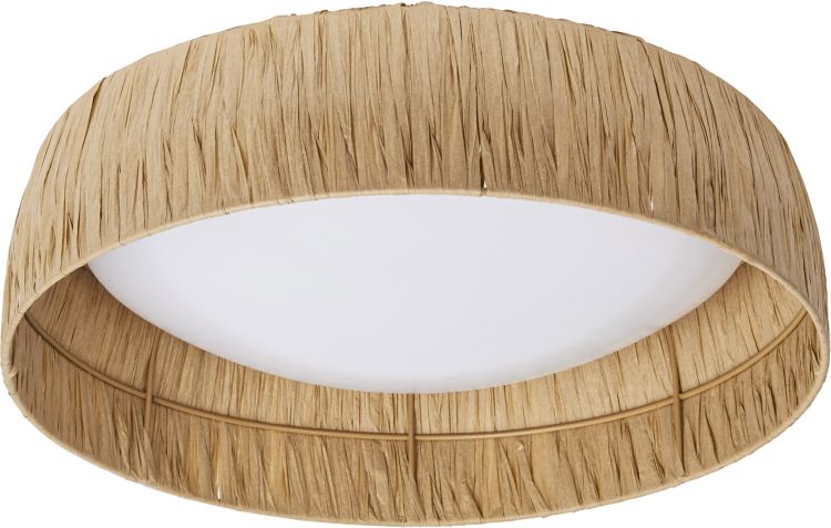 LEDVANCE Decor Bambus Papier Deckenleuchte 400 18W 830 Braun
