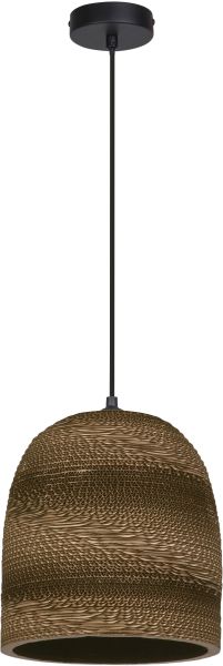 LEDVANCE Decor Karton Glocke Pendelleuchte E27 Braun
