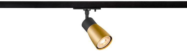 SLV PURI 2.0 Dome, 1~ Spot, GU10, 1x max. 6W, schwarz / gold
