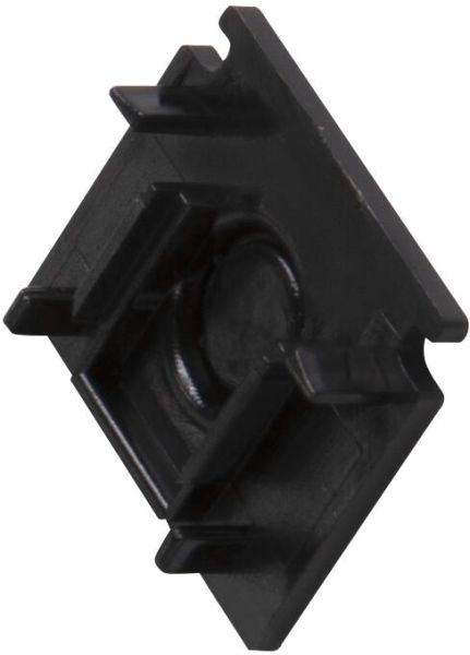 SLV Endkappe für Aufbauschiene standard, 48V TRACK, schwarz