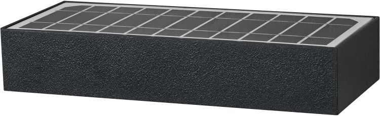 LEDVANCE Endura Style Solar Bricklume Sensor Breit Dunkelgrau