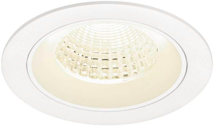 SLV NUMINOS® M, Deckeneinbauleuchte, 4000 K, 55°, IP20, rund, weiß