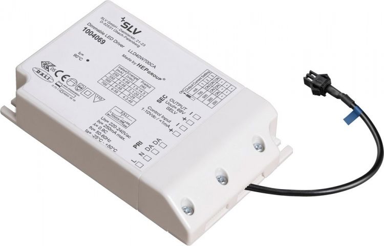 SLV Alimentation LED, intérieur, blanc, 500mA, 29W