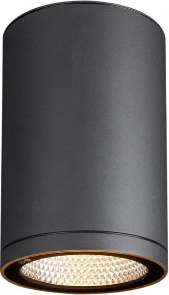 SLV ENOLA ROUND L, Outdoor, luminaria LED de montaje al techo, antracita, CCT 3000/4000K