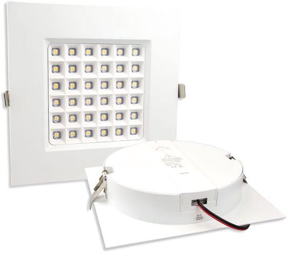 ISOLED LED Downlight Prism 18W, UGR