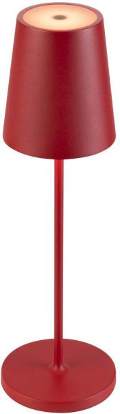 SLV VINOLINA TWO, Tischleuchte, Akku, IP65, 2200/2700/3000K, TOUCH, rot