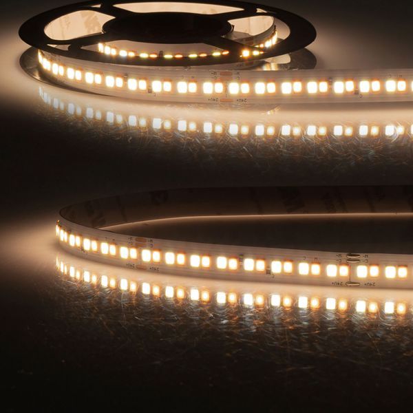 ISOLED LED HEQ919/960 Linear Flexband, 24V, 7W+7W, IP20, weißdynamisch, 256 LED/m