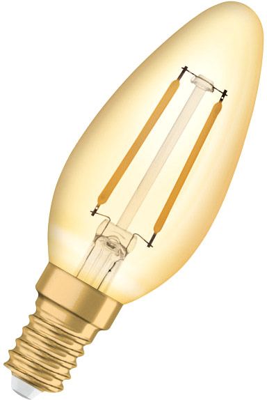 Osram Vintage 1906 CLASSIC B LED 12 1.4 W/2500 K E14