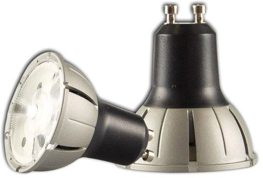 ISOLED GU10 LED Strahler 8W COB, 10°, 2700K, dimmbar