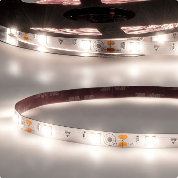 ISOLED LED HEQ840 flex stripes lens 160°, 24V, 17W, IP20, neutral white