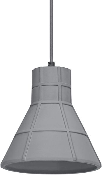 LEDVANCE Decor Concrete Bim Pendelleuchte E27 Dunkelgrau