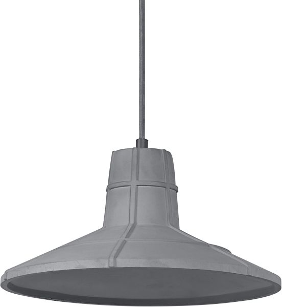 LEDVANCE Decor Concrete Sala Pendelleuchte E27 Dunkelgrau