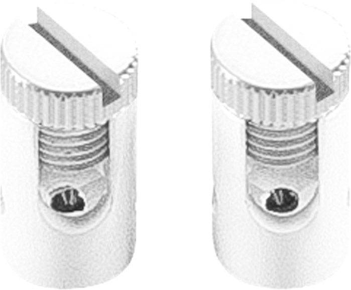 SLV EINSPEISER für TENSEO Niedervolt-Seilsystem, weiß, 2 Stück