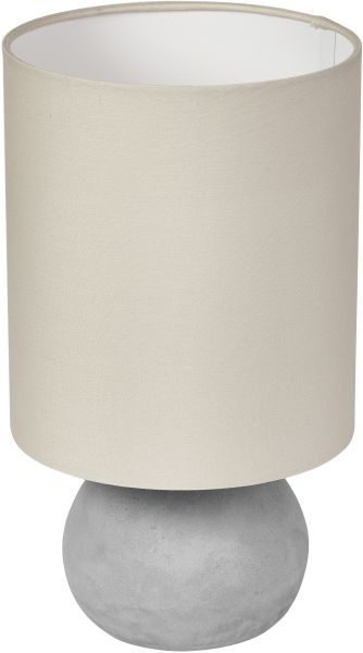 LEDVANCE Decor Impact Tischleuchte 1XE27 Beige und Grau