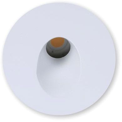 ISOLED Cover Aluminium rund 1 weiß für Wandeinbauleuchte Sys-Wall68