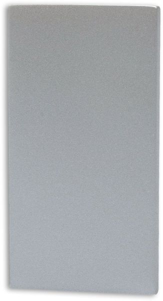 ISOLED Endkappe EC113 silber für LAMP30 V1+V2 mit U-COVER63, 2 Stück, mit Lichtfalle